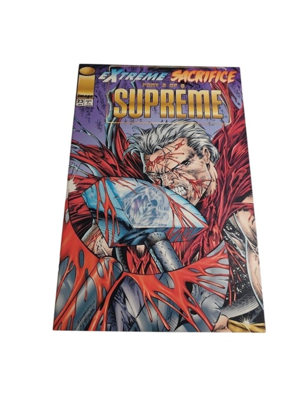 Extreme Sacrifice Supreme Issue 23 Image Comics January 1995 Graphic Novel